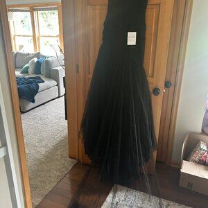 Formal Gown with Tulle overlay/train